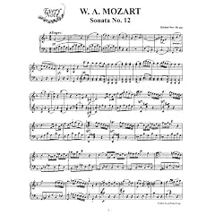 Mozart Piano Sonata No. 12 in F Major, K.332: Instantly download and print sheet music