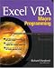 Excel Vba Macro Programming (Programming)