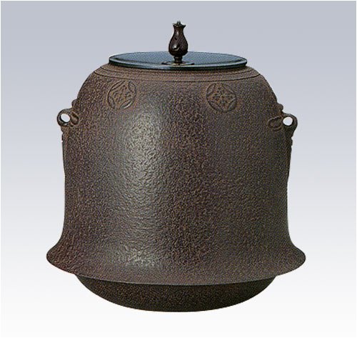 【茶器/茶道具・佐藤浄清作】風炉釜　風鈴釜　蜻蛉?付 