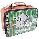 OAKLAND RAIDERS NFL Officially Licensed Football SOFT Lunch Box Lunch Bag
