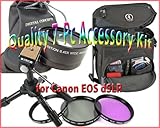 7-pc Accessory Kit w/Wide-Angle Lens for Canon EOS Elan, Rebel, Digital Reb ....