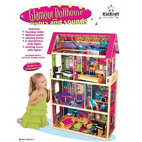 Glamour Dollhouse with Lights and Sounds