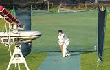 Cricket Nets Set - Single Bay for Club or Garden (7.32m x 3.66m/6 poles)