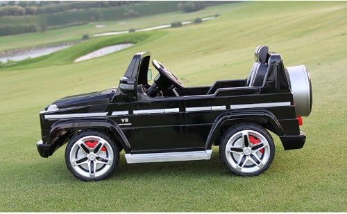 Mercedes-Benz G55 AMG BLACK Ride on Toy Car Remote Control 12 Volts Battery