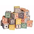 Uncle Goose Norwegian Alphabet Blocks by Lindenwood