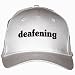 deafening White Hat / Baseball Cap