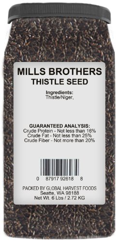 Mills Brothers Premium Thistle Seed in Easy Pour & Store Container