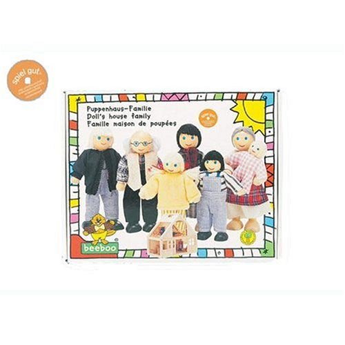 Childrens Toyshop  Spielwaren : BEEBOO Puppenhaus-Familie