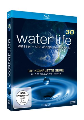 Water Life 3D: Wasser – Die Wiege des Lebens, Die komplette Serie [3D Blu-ray]