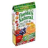 Floridas Natural Fruit Juice Nuggets, Assorted, 4.8-Ounce Cartons (Pack of 12)