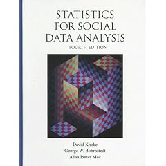 Statistics for Social Data Analysis