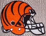 NFL CINCINNATI BENGALS 3 1/2" Embroidered HELMET Team PATCH