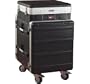 Gator 10U Top, 12U Side Console Audio Rack (GRC-10X12 PU)