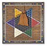 Melissa & Doug Classic Wooden Chinese Checkers Game Board