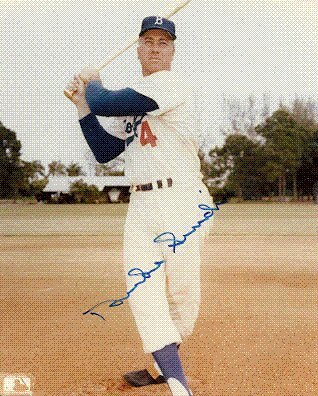 Autographed/Hand Signed Duke Snider - Brooklyn Dodgers - 8x10 Photo
