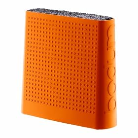 Bodum Bistro Universal Knife Block, OrangeBodum Bistro Universal Knife Block