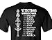 Viking World Tour T-Shirt - Black (X-Large)