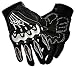 Bikestuff Full Fingered Motorcycle Riding Gloves, Black/Grey B-GL25L (Black_Large) RS.899.00