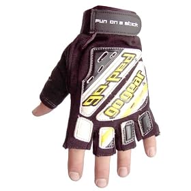 Go-Ped Go-Gear Half-Fingered Glove (X-Large )