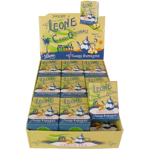Green Tea Tuareg Experience Leone Mints Digestive retro package Italian vintage mints, One by Leone