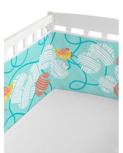 MOSHI MOSHI Nestchen Cat & Mouse blau/mehrfarbig 180 x 40 cm