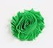 Cloris Shabby Chiffon Fabric Flowers WITHOUT Clips Assorted Colors (14 Pack)