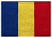 Romania Flag Embroidered Patch Romanian Iron-On National Emblem