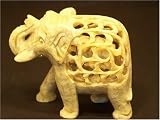 Elephant Fertility Soapstone Carving