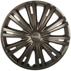 WRC 007465 4 Radzierblenden 15" mattschwarz