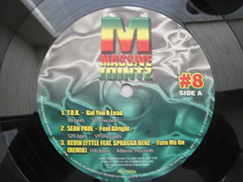 Kevin lyttle feat. spragga benz - Massive Jointz #8 Promowax Vinyl Service Various Artists T.o.k., Sean Paul, Kevin Lyttle Feat. Spragga Benz, Sean Paul &amp; Mr. Vegas, Wayne Smith, Tenor Saw Vinyl Lp - Zortam Music