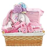 Baby Girl's First Wardrobe Baby Girl Gift Basket
