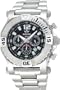 REACTOR Men's 93011 Neutron Chronograph Degrading Red Dial Stainless Steel Watch