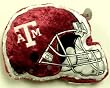 Texas A&M Aggies NCAA Helmet Himo Plush Pillow
