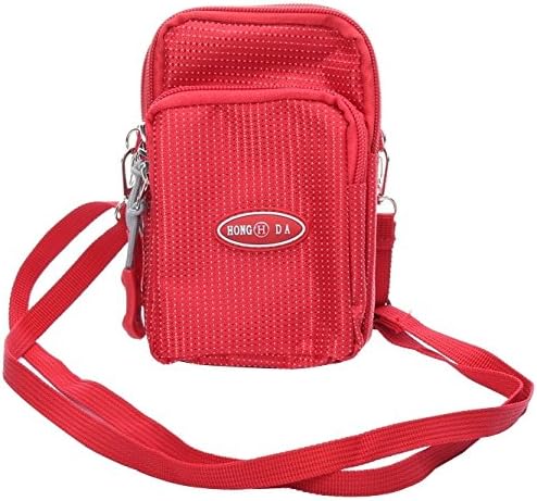 Leisure Bag Outdoors Multifunction Waist Bag Backpack for iPhone 6 &amp; 6 Plus, iPhone 6S Plus, Samsung Galaxy S6 edge Plus / A8 / Note 5 / Note 4, other Cell Phones and Cameras(Red)
