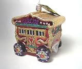 Old World Christmas Ornament Circus Wagon