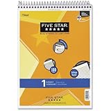 Five Star Wirebound Note Pad - 1 Subject 100-Count (6182)