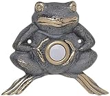 Froggie Doorbell 3.5hx3.75w Solid Brass