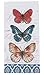 3 Piece Butterfly Garden Bundle / Set - 1 Terry Towel, 1 Tea Towel, 1 Potholder