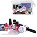 Professional Nail Acrylic Kit-Starter Nail kit with No burn primer/Acrylic Liquid/Powder/Brush and Instruction