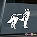 Mister Petlife Husky Sticker Vinyl Auto Window Siberian