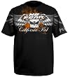 No Fear MMA Men's ORANGE BRAWL T-Shirt- Black