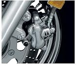 Yamaha V-Star 1100/1300 Motorcycle Front Caliper Covers Chrome Dress-up Kit