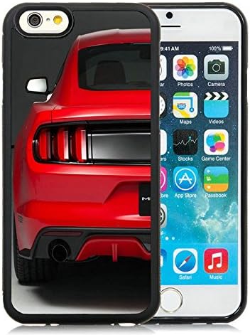 Ford Mustang 2015 Back View Black Phone Case For iPhone 6S 4.7 inches,iPhone 6 TPU Case