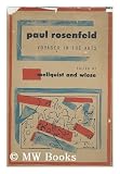 Paul Rosenfeld Voyager In The Arts