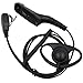 Tenq D-sharp Ear Hanger with PTT MIC for Motorola Mototrbo Xpr-6300 Xpr-6350 Xpr-6380 Xpr-6500 Xpr-6550 Xpr-6580 Xpr-7350 Xpr-7550