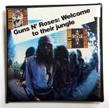 Guns N Roses~ Guns N Roses Button~ Axl Rose~ Slash~Rare Vintage Button!!