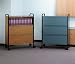Chart Racks - Mobile Priv. Chart Rack - For 3" Binders 32 Binder Capacity/69 3/4"H X 29 1/2"W
