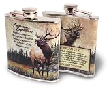 American Expedition Elk Flask Liquor Decantar