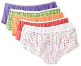 Fruit of the Loom Womens 6 Pack Boyshort
