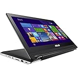 ASUS Flip TP500LN-QB72T-CB Touchscreen Notebook (15.6-Inch, i7-4510U, 8GB-DDR3, 1TB HDD, 24GB SSD, GT840M-2G, Windows 8.1, Bilingual) Black
